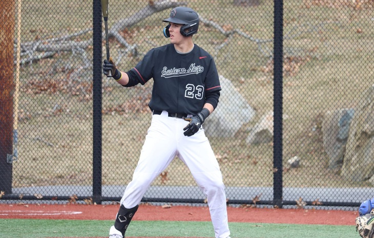 Baseball Opens League Play with 10-2 Victory at Lesley, Extends Win-Streak to 11
