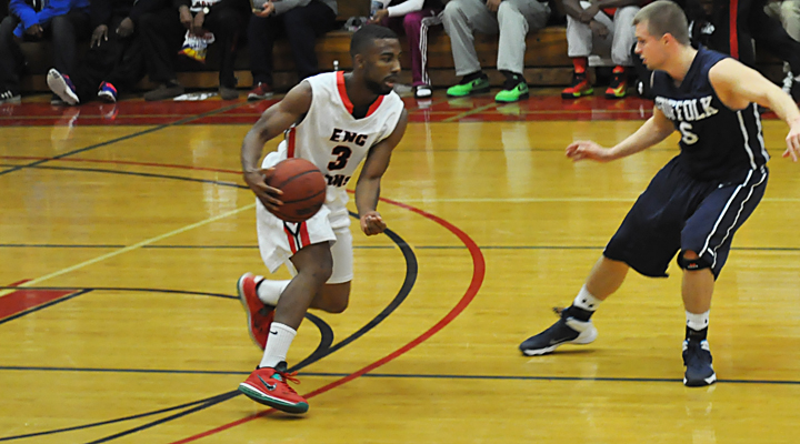 Men’s Hoops Pulls Away From Johnson State, Prevails in ENC Holiday Classic Opener 72-57