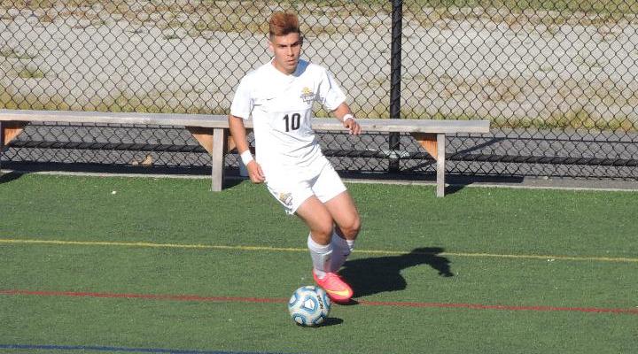 Men’s Soccer Notches First Victory of Season, Downs Newbury 3-0