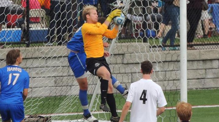 Men’s Soccer Battles Roger Williams to 1-1 Draw on Homecoming Weekend