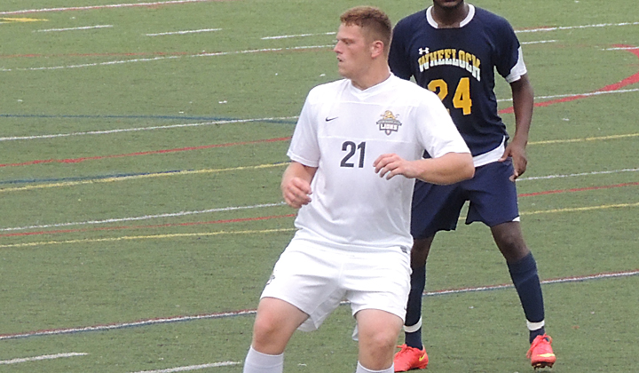 Men’s Soccer Overpowers Wheelock in Non-Conference Clash, 9-0