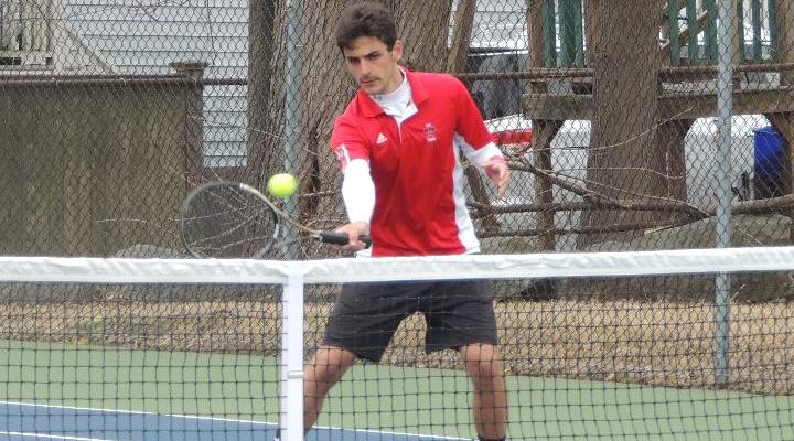 Men’s Tennis Blanked by Top-Seeded Nichols in CCC Semifinals