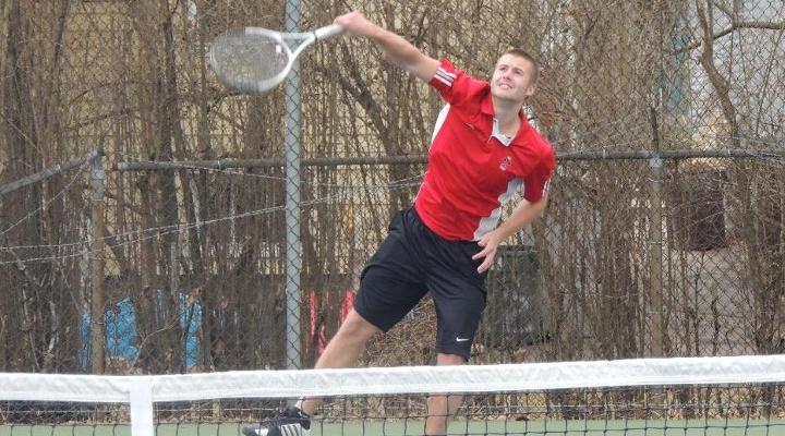 Men’s Tennis Blanks Wentworth in Conference Opener