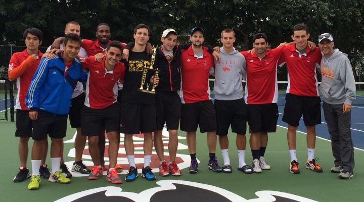 Men’s Tennis Kicks Off Season with First-Place Finish at ENC Fall Invitational