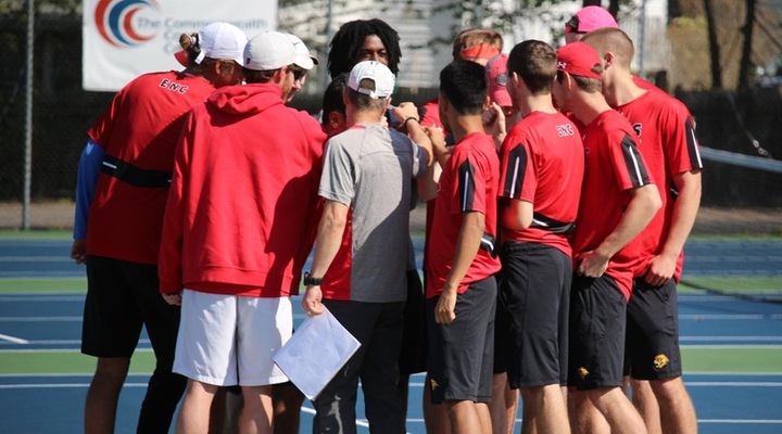 Top-Seeded Men’s Tennis Set for CCC Semifinal Showdown Wednesday