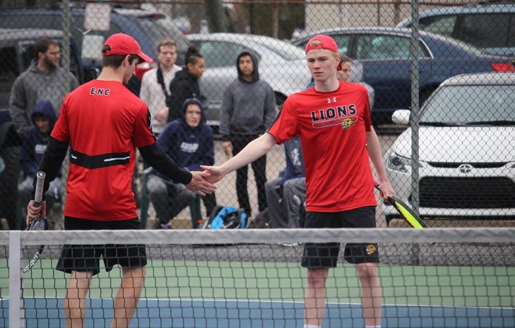 No. 2 Seed Men’s Tennis Set to Host CCC Semifinal Match Wednesday