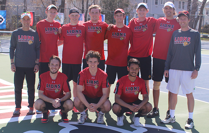 Men’s Tennis Clipped by Nichols 5-3 in CCC Championship