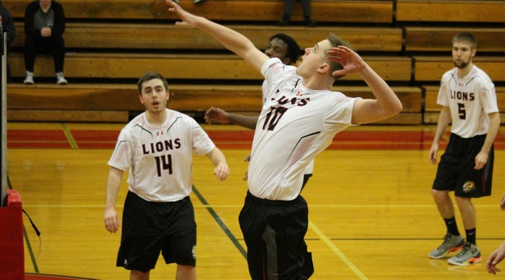 Men’s Volleyball Collects 3-0 Victory at Dean