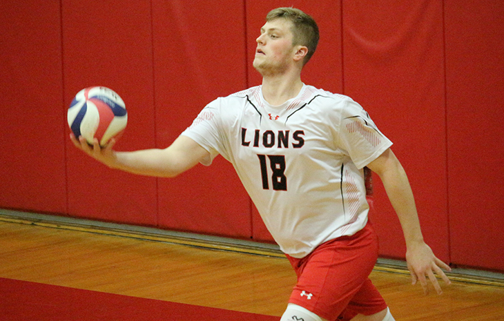 Men’s Volleyball Posts Pair of Wins Over Pine Manor