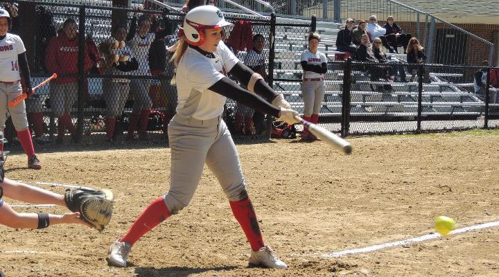 Softball Downed by Bay State Foe Elms, 9-1