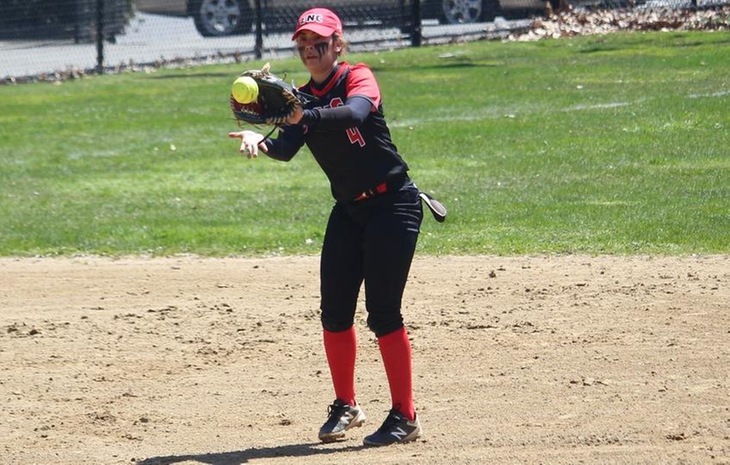 Second-Seeded Softball Edged by Western New England, 2-1, in First-Ever CCC Playoff Home Game