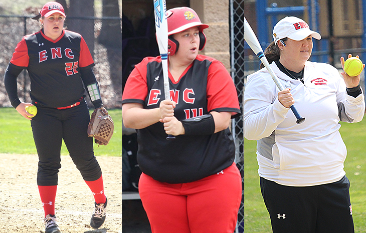 Clements, Schaffer, Bishop Earn CCC Softball Major Awards; Five Tabbed to All-CCC Teams