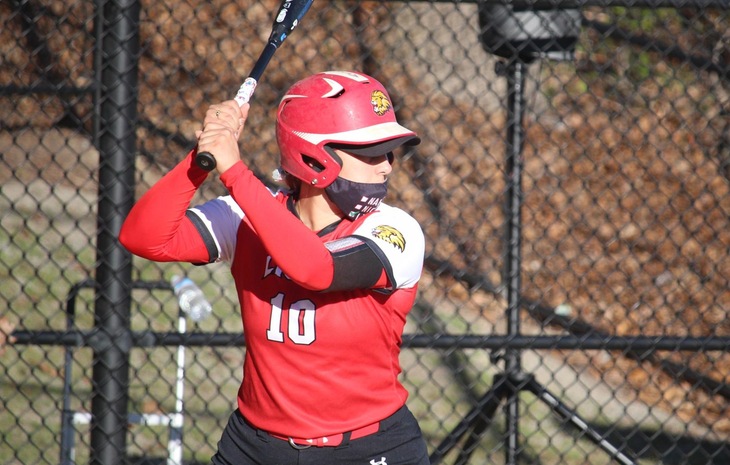 Softball Overpowers Elms to Sweep Monday Series