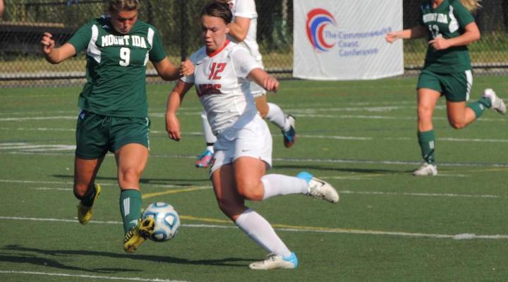 Women’s Soccer Kicks Off CCC Slate with 3-1 Victory at Curry