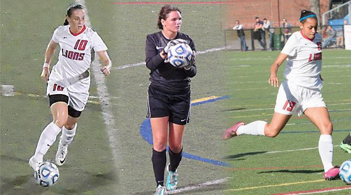 Women’s Soccer Trio Claims CCC Weekly Awards