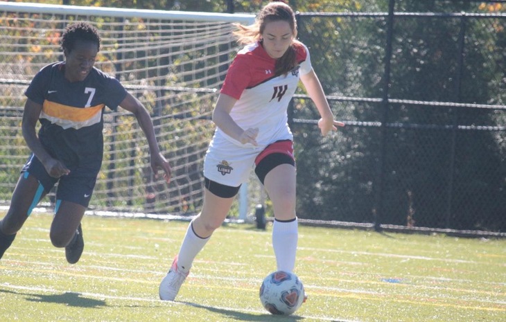 Women’s Soccer Stymied at Lesley, 1-0