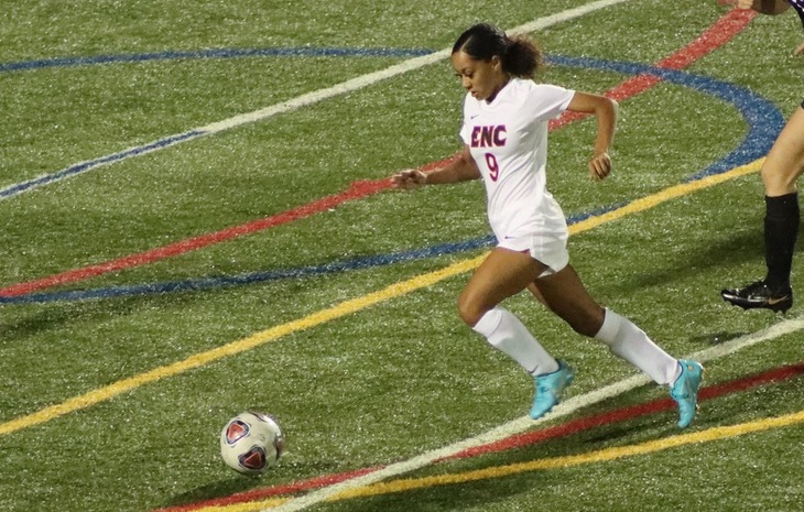 Women’s Soccer Triumphs at Rivier 3-2 for First Win