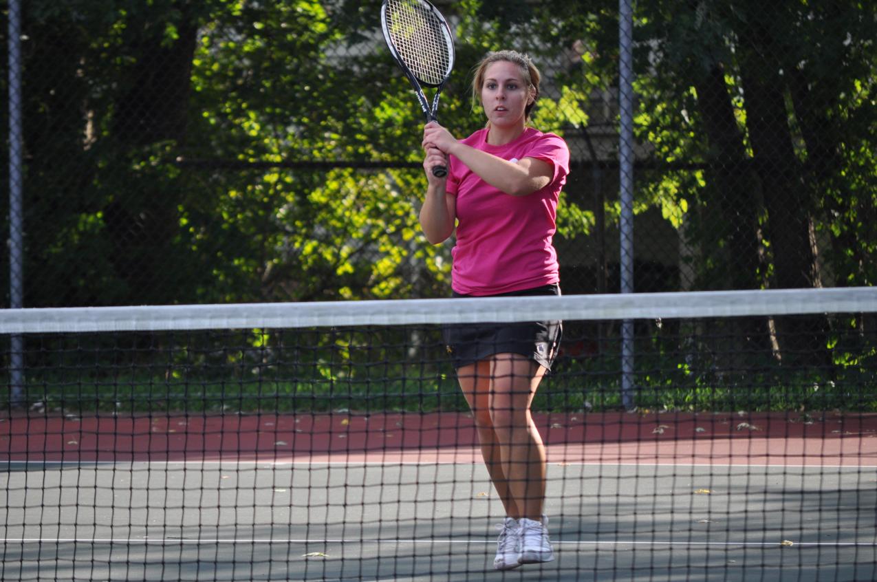 Women’s Tennis Claims 6-3 Win at Newbury in Season Opener