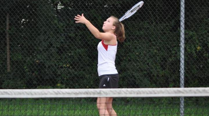 Women's Tennis Suffers 8-1 Setback at Curry
