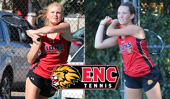 Adele Duval, Lindsey Steelman Collect All-CCC Women’s Tennis Second Team Honors