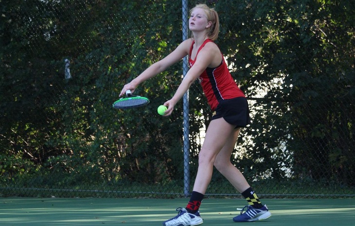 Women’s Tennis Claims First-Ever Playoff Win, Bests Gordon in CCC Quarterfinals