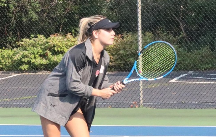 Women’s Tennis Overpowers Vermont State Johnson, 9-0