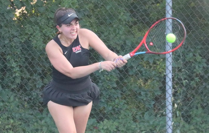 Women’s Tennis Prevails at Husson, 8-1