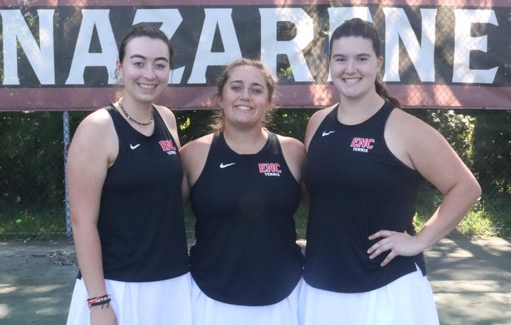 Women’s Tennis Concludes NAC Slate with Win Over Lesley on Senior Day