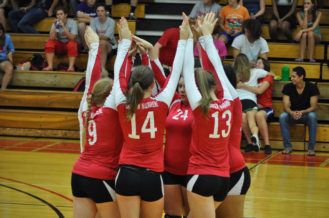 Volleyball Sweeps MCLA in Home Opener, 3-0