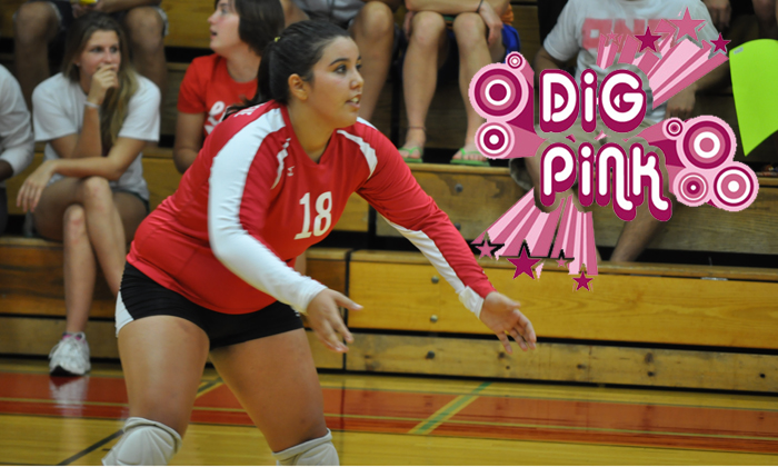 Volleyball to Host Dig Pink Event Oct. 4