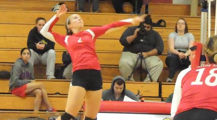Volleyball Suffers 3-1 Setback at Gordon