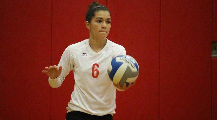 Volleyball Suffers 3-0 Setback at Rhode Island College