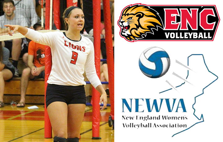 Women’s Volleyball’s Kayla Dean Receives NEWVA All-Senior Honorable Mention