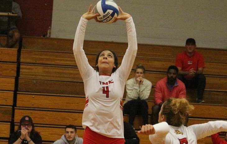 Ruth Aguilar Named NECC Women’s Volleyball Player & Rookie of the Week