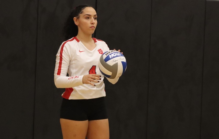 Women’s Volleyball Secures 3-1 Win at Suffolk