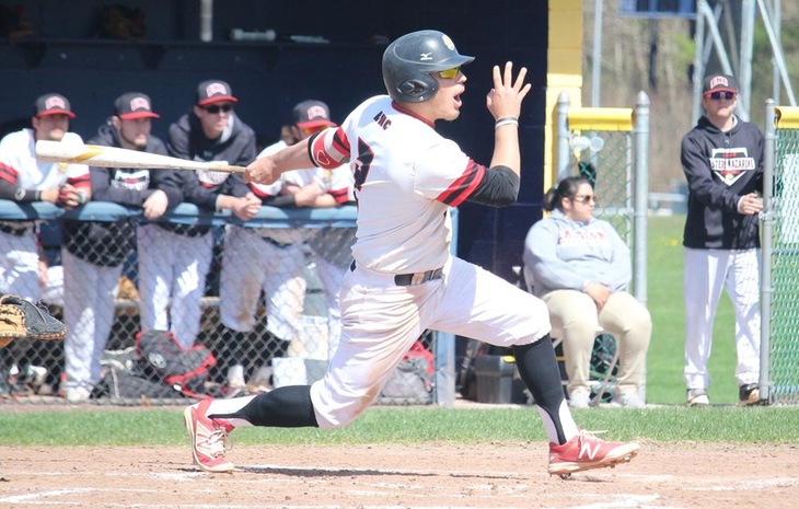 Baseball Clipped Twice by NECC Frontrunner Mitchell