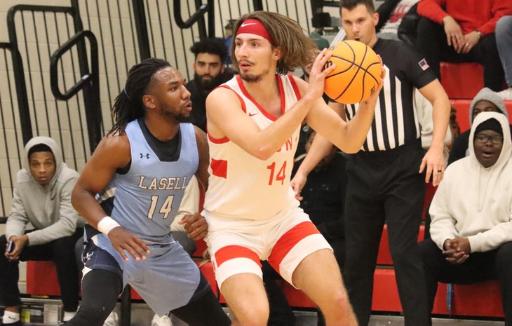 McGuinness Powers Men’s Hoops Past Johnson & Wales, 86-63