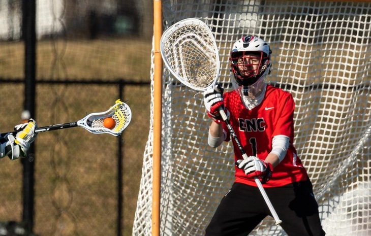 Men’s Lacrosse Clipped at New England College