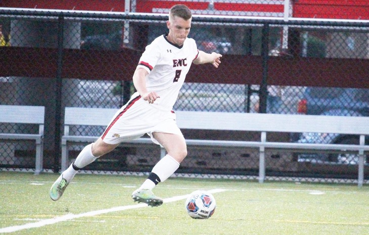 Third-seeded Men’s Soccer Outlasts No. 6 Seed Lesley in Overtime 1-0 in NECC Tournament First Round