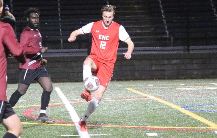 No. 3 Seed Men’s Soccer Tops Sixth-Seeded Dean, 2-0, in NECC Tournament First Round