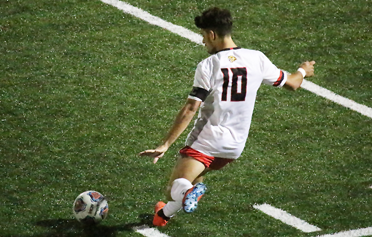 Red-Hot Men’s Soccer Tops Mitchell 4-0 for 10th-Straight Win