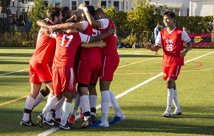 #3 Seed Men’s Soccer Set to Face Top-Seed Lesley in NECC Championship Match Sunday