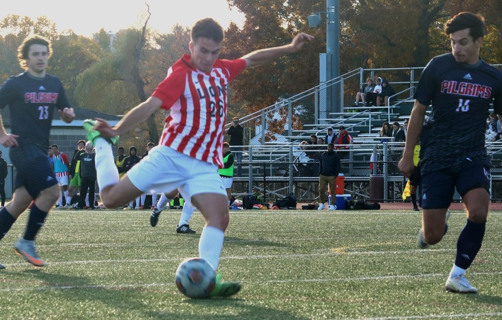 Men’s Soccer Falls to New England College in NECC Finals, 3-1