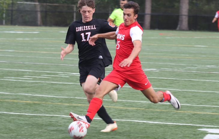 Men’s Soccer Opens NAC Play with 2-1 Victory Over SUNY Cobleskill