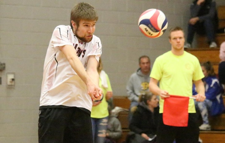 Men’s Volleyball Prevails 3-0 at Newbury in NECC Action Wednesday