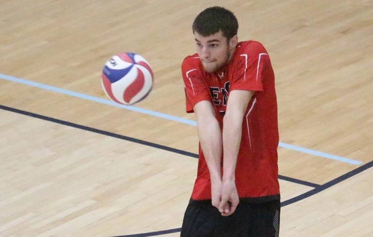 Kenny Sorensen Tabbed NECC Men’s Volleyball Player of the Week