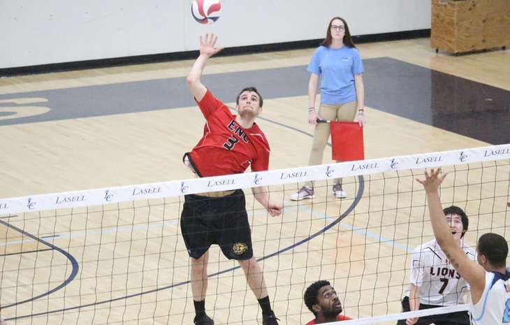 Men’s Volleyball Drops Nail-Biter to Dean, 3-2