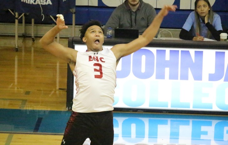 Delfy Soler Collects Third-Straight NECC Men’s Volleyball Rookie of the Week Nod