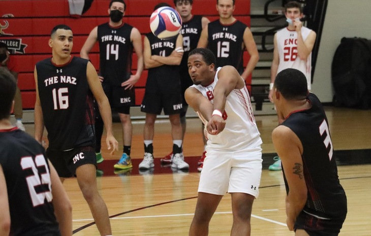 Men’s Volleyball Downed by No. 12 MIT, 3-0