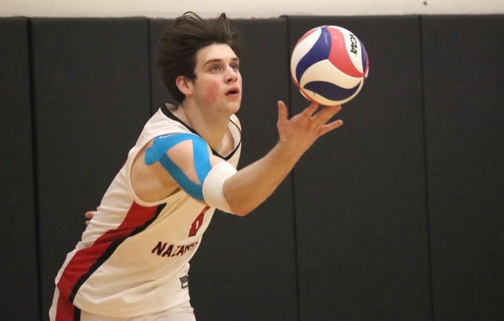 Nathan Jacques Tabbed NECC Men’s Volleyball Rookie of the Week